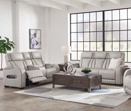 Boyington Power Reclining Sofa and Loveseat